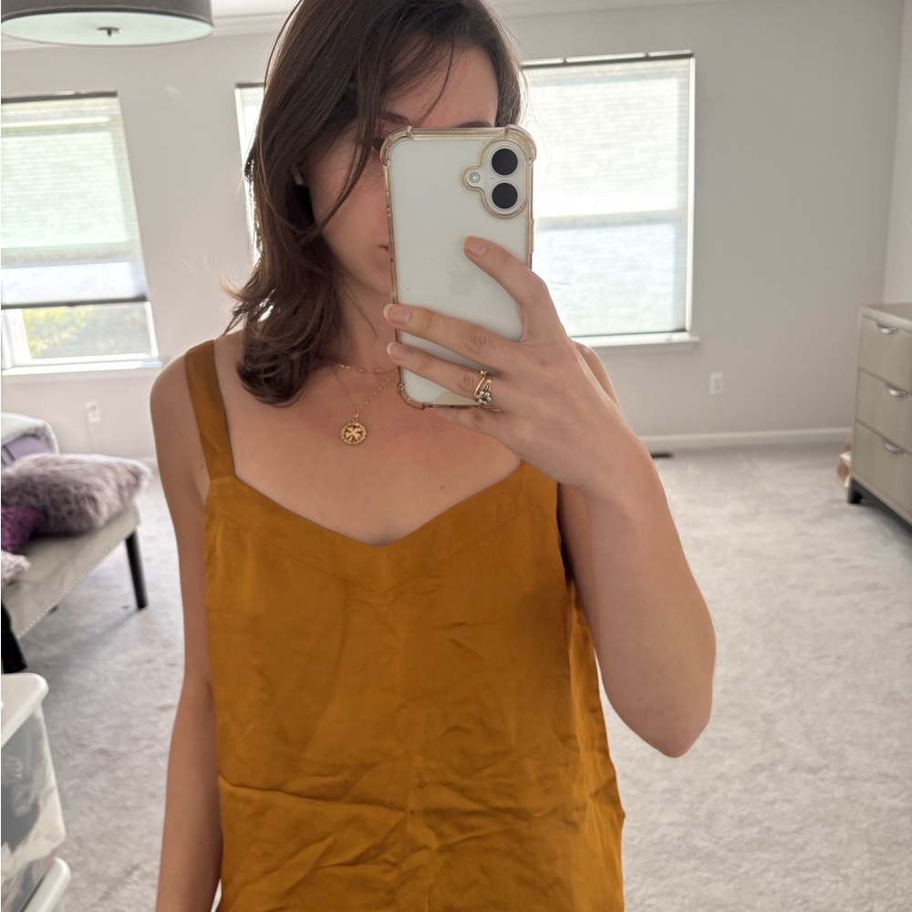 Club Monaco Mustard Camisole